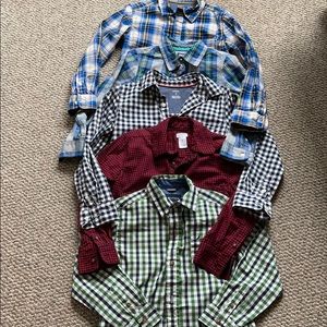 Sz 7 boys button downs